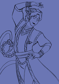 Half-Body (Sketch)